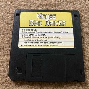 Mouse Disk Driver Floppy Disk